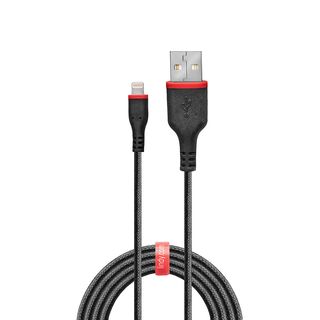 0.5m robustes USB Typ A an Lightning Ladekabel (Lindy 31290)