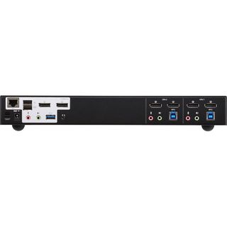 ATEN CS1942DP KVMP-Switch 2-fach, DisplayPort fr 2 Displays 4K, USB 3.0, Audio
