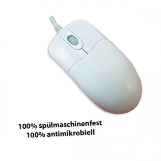 SEAL SHIELD silver storm Maus USB STWM042 weiss 100 Prozent wasserdicht und staubdicht spühlmaschienentauglich
