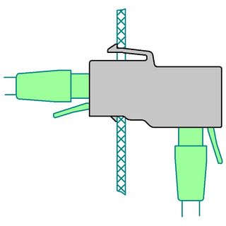 EN-70VD-K - Ultrakompakter Netzwerkisolator als Keystone-Modul mit 5kV Trennspannung