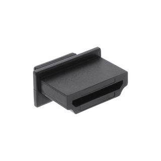 10er Pack InLine Staubschutz, fr HDMI Buchse, schwarz